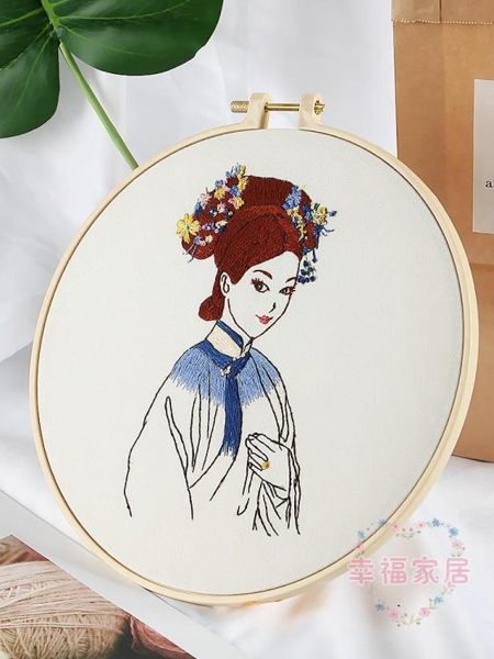 刺繡diy延禧攻略孕期手工創意制作 如懿傳成人初學絲帶繡古風蘇繡
