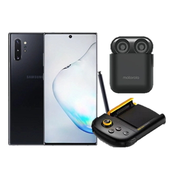 處理器:高通SnapDragon 855 RAM:12GB / ROM:256GB / 支援MicroSD 512GB O極限全螢幕:6.8 吋 AMOLED 相機:16MP廣角+12MP鏡頭+12M