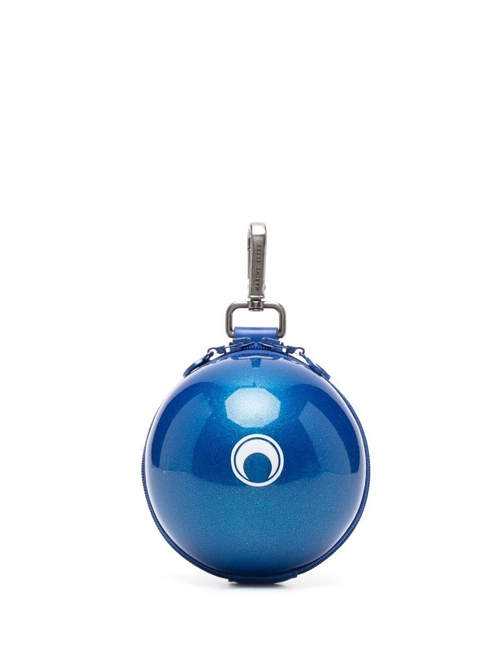 Marine Serre - spherical mini bag - women - PVC - One Size - Blue