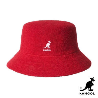 KANGOL -BERMUDA BUCKET 漁夫帽-紅色