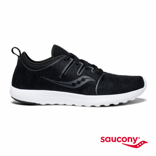 SAUCONY EROS LACE 輕運動休閒鞋款-經典黑