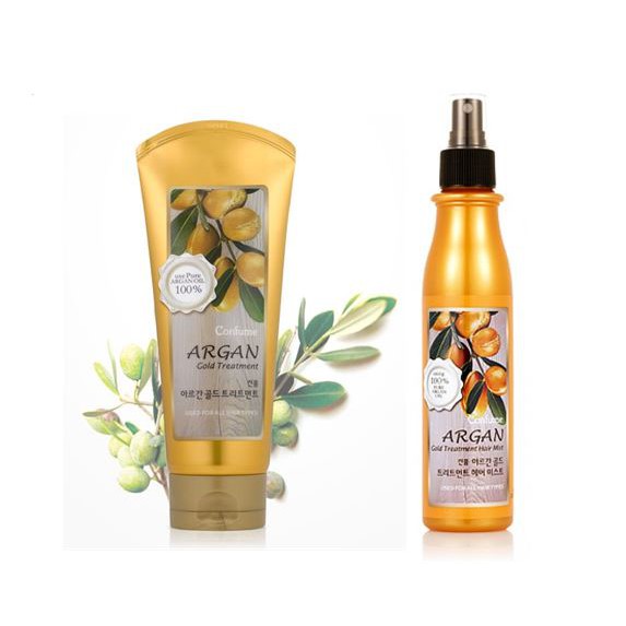 CONFUME 摩洛哥堅果黃金護髮素200g 摩洛哥堅果黃金護髮素200ml