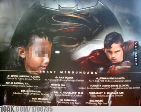 12 Foto Lucu Undangan Sunatan Ini Bikin Auto Senyum