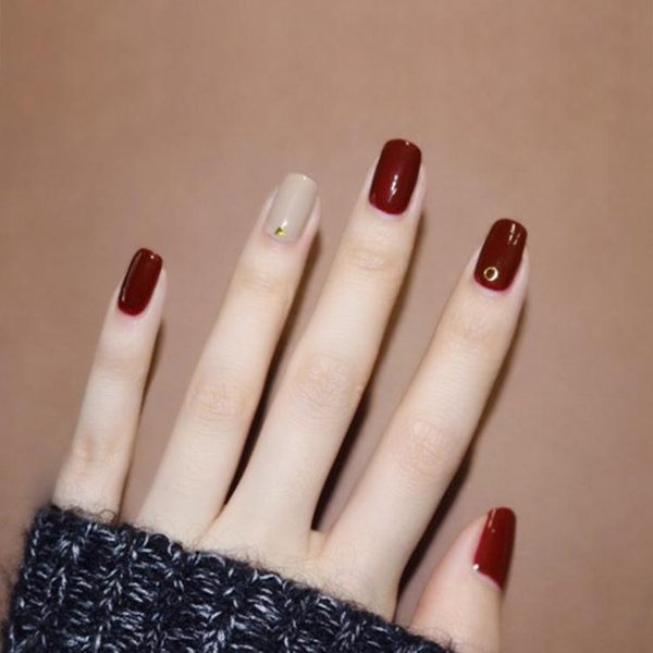 南瓜色指甲油可剝持久無毒無味可撕拉快干豆沙人魚姬孕婦兒童可用