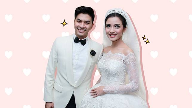 7 Gaun Pengantin Modern Artis Indonesia Elegan