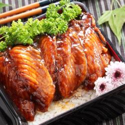 【上野物產】日式蒲燒鯛魚蜜汁腹排 x20片組(45g土10%/片)