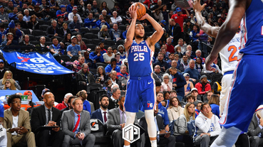 Ben Simmons 投進NBA 正式比賽生涯中，第一個 3分球！