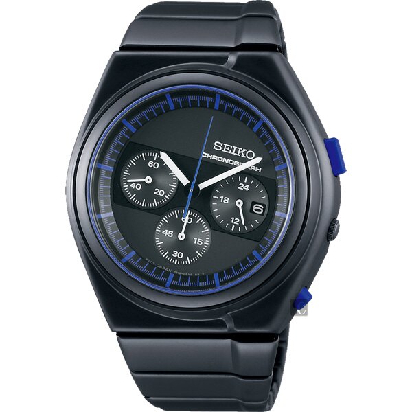 SEIKO 精工 GIUGIARO DESIGN 聯名設計限量計時腕錶 42mm / 7T12-0CG0B (SCED061J)