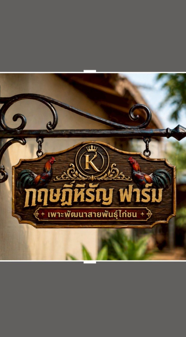 กฤษฎิ์หิรัญ พัฒนาสายพันธ์ไก่ชน