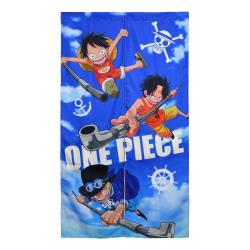 ◎正版航海王圖案長門簾|◎航海王魯夫及藍色底色|◎生動及豐富的卡通圖案種類:門簾用途功能:雙開顏色:多色組合風格元素:卡通動畫入數:1入層數:單層尺寸:材質成分：聚脂纖維布商品尺寸：約85*150cm