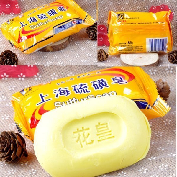 【3入】上海硫磺香皂 沐浴洗臉都可使用(85g)【Miss Sugar】【D900017】