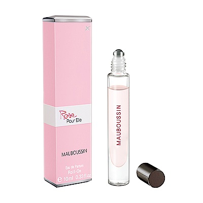 MAUBOUSSIN Rose Pour Elle夢寶星瑰麗女性淡香精滾珠筆10ml