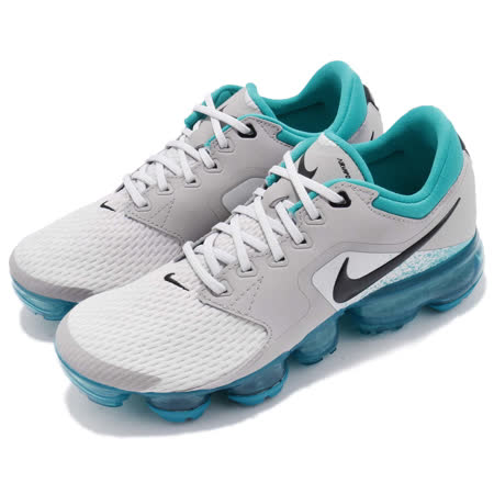 品牌: NIKE 型號: 917963-011 品名: Nike Air Vapormax GS 特點: 氣墊 跑鞋 跑步 舒適 避震 訓練 大童 灰 藍