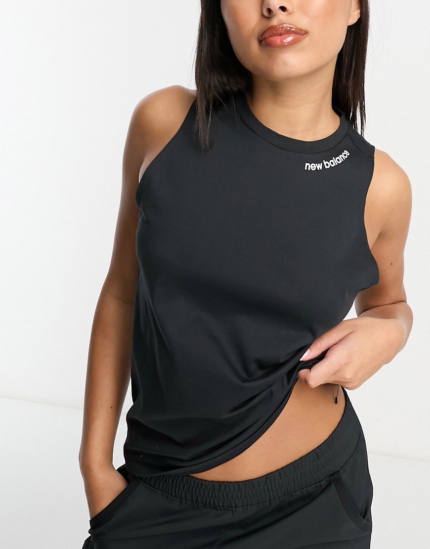 New Balance Relentless tank in black