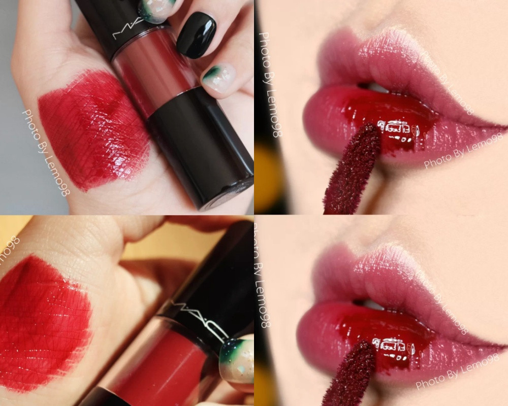 趙露思同款唇膏推薦3：MAC 12H染唇露（#106 No Interruptions） 8.5ml，NT.1000