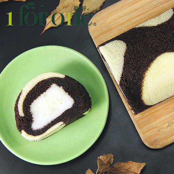 《1 for one》巧克力鮮奶凍捲(420g/條)【數量任選】