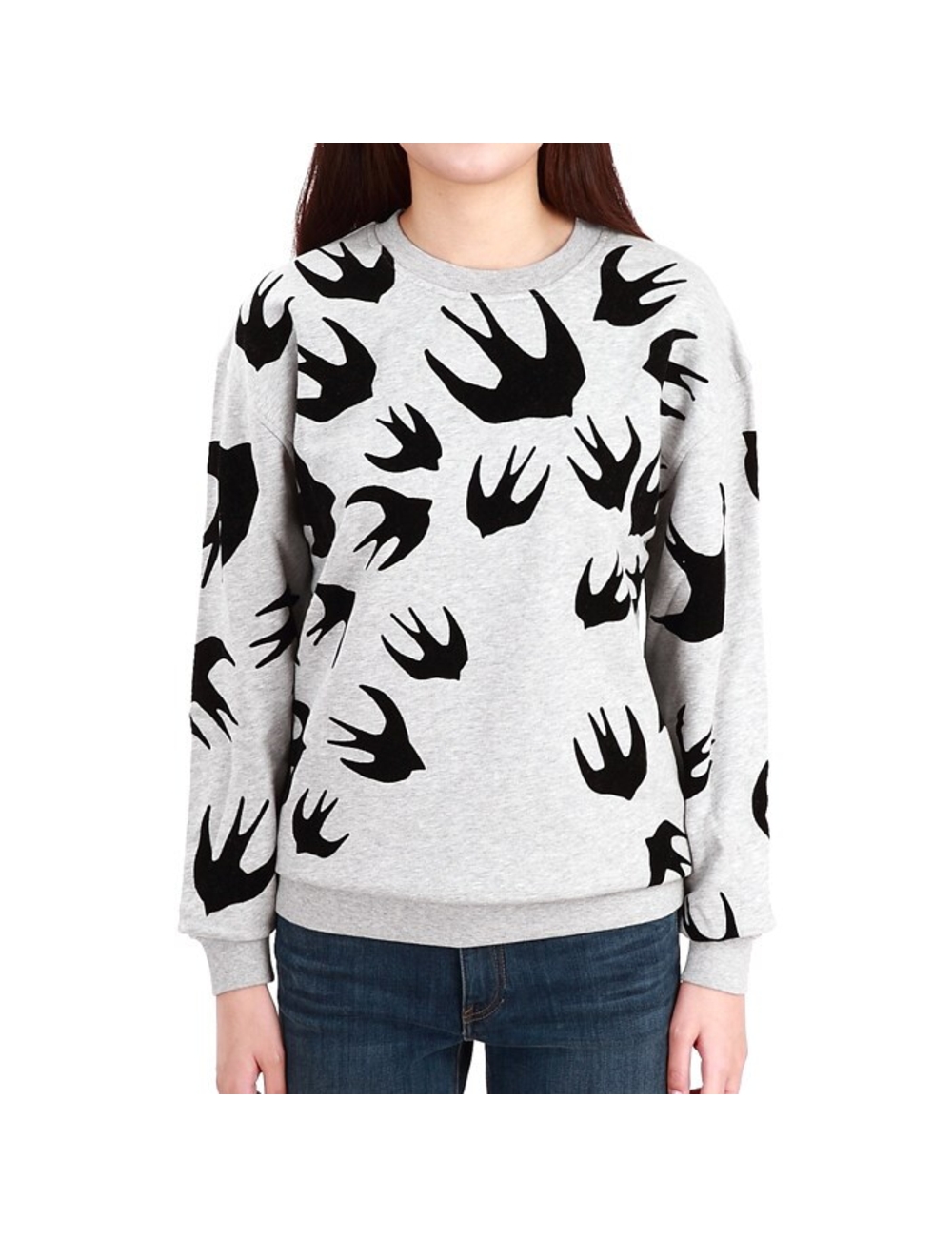 類別：女裝>服裝> T卹/連帽衫/運動衫>運動衫 年份：假 顏色代碼（RGB代碼）：＃030203 性別：女性 材質：棉80％聚酯20％