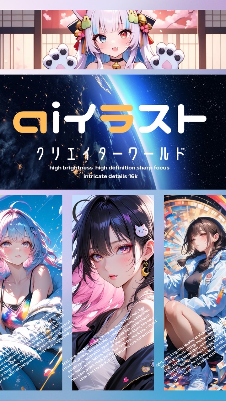 aiイラストクリエイターワールド✨