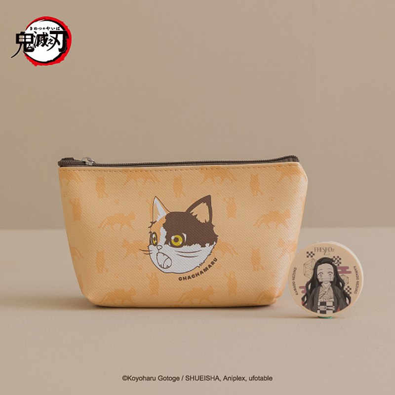 (新品上市)FreshO2 X 鬼滅之刃 隨身眼彩組-竈門禰豆子款+收納包-