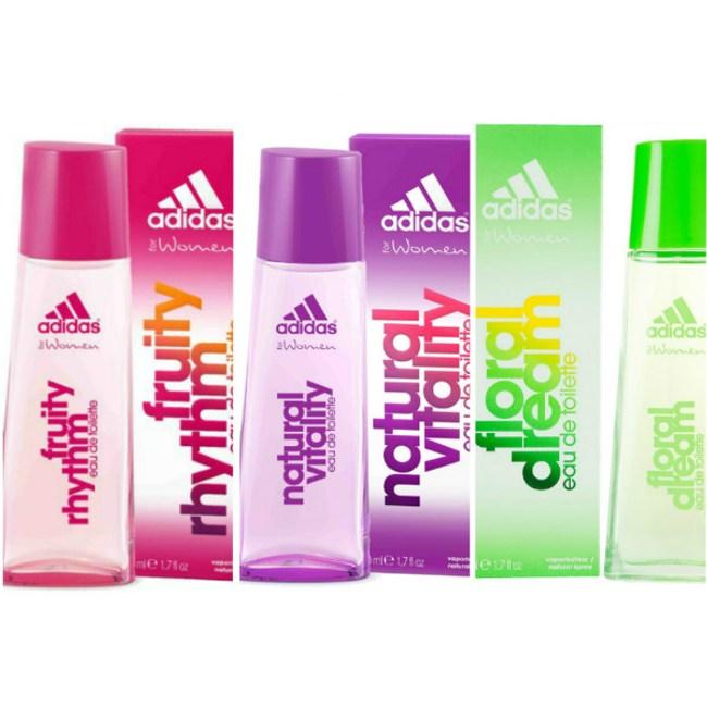 adidas愛迪達 女用淡香水-3款(50ml*3)
