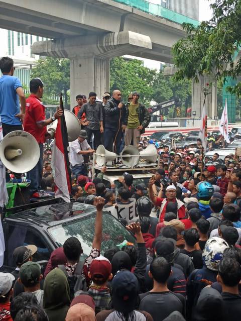 Aksi Protes Warga Tanjung Priok Berujung Permohonan Maaf 