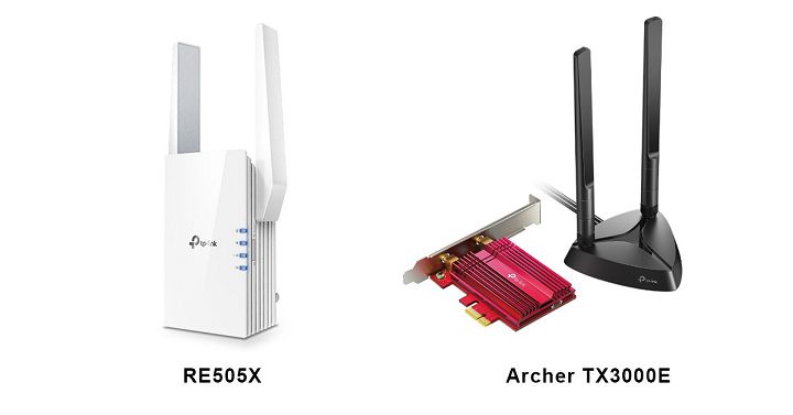 為了拓展 Wi-Fi 6 產品線，TP-Link 發表多款新品，包含電競路由器、PCIe 無線網卡以及訊號延伸等等。