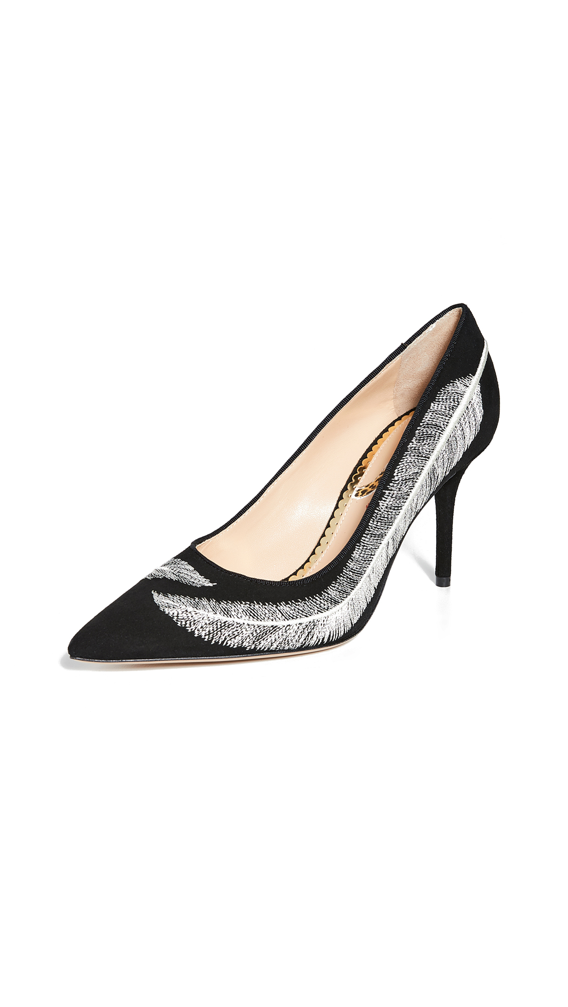 Charlotte Olympia Feather Pumps