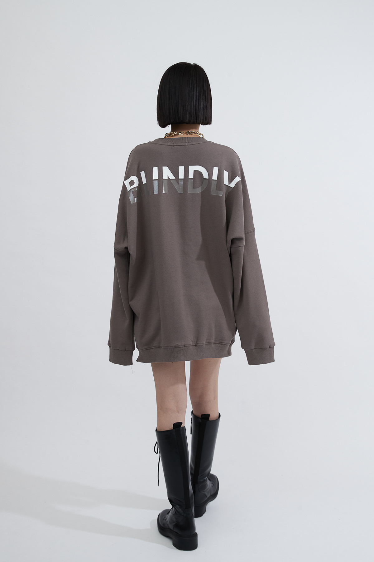 BLINDLY長版大學踢(UNISEX)-Mellow