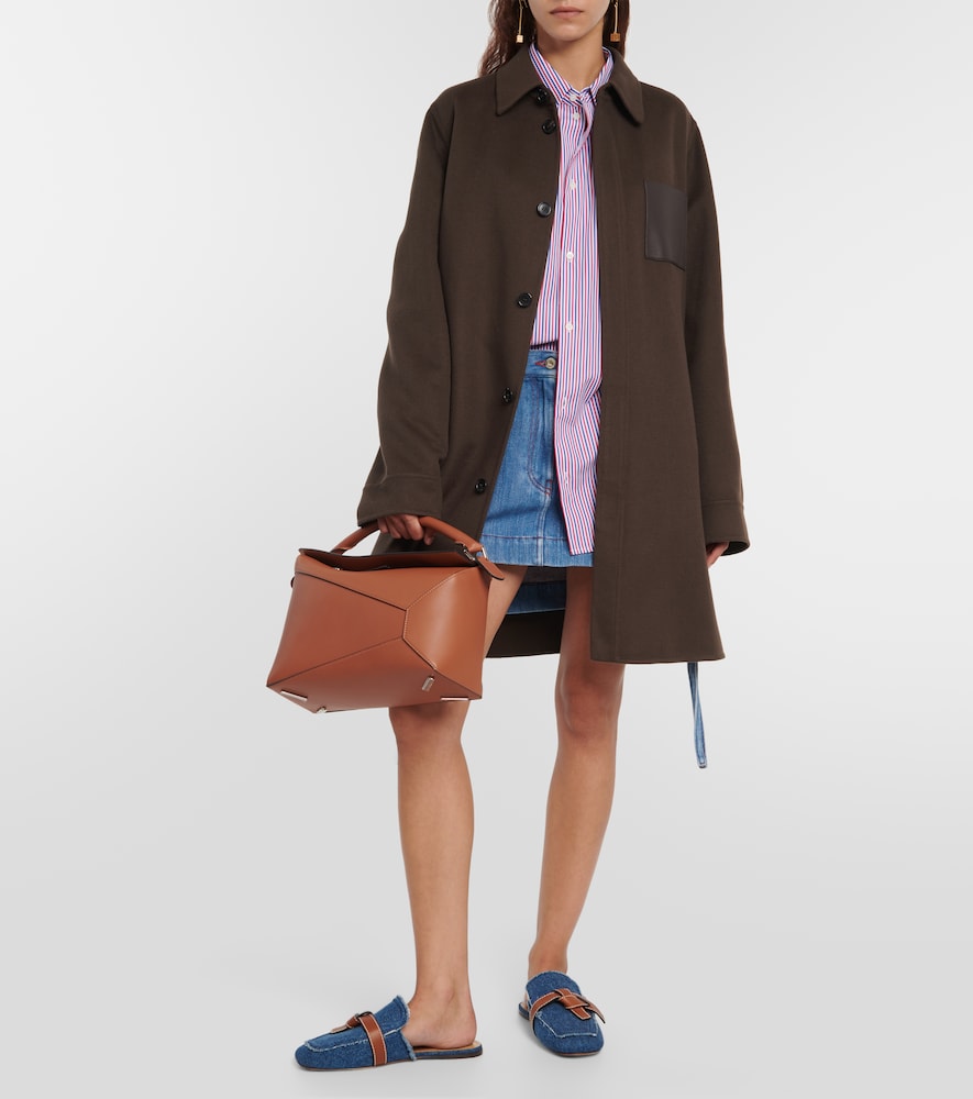 Loewe Puzzle Edge leather shoulder bag