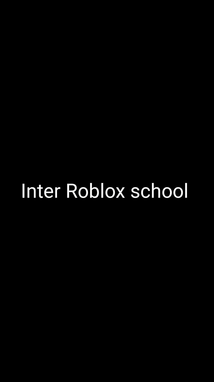 Inter Roblox school