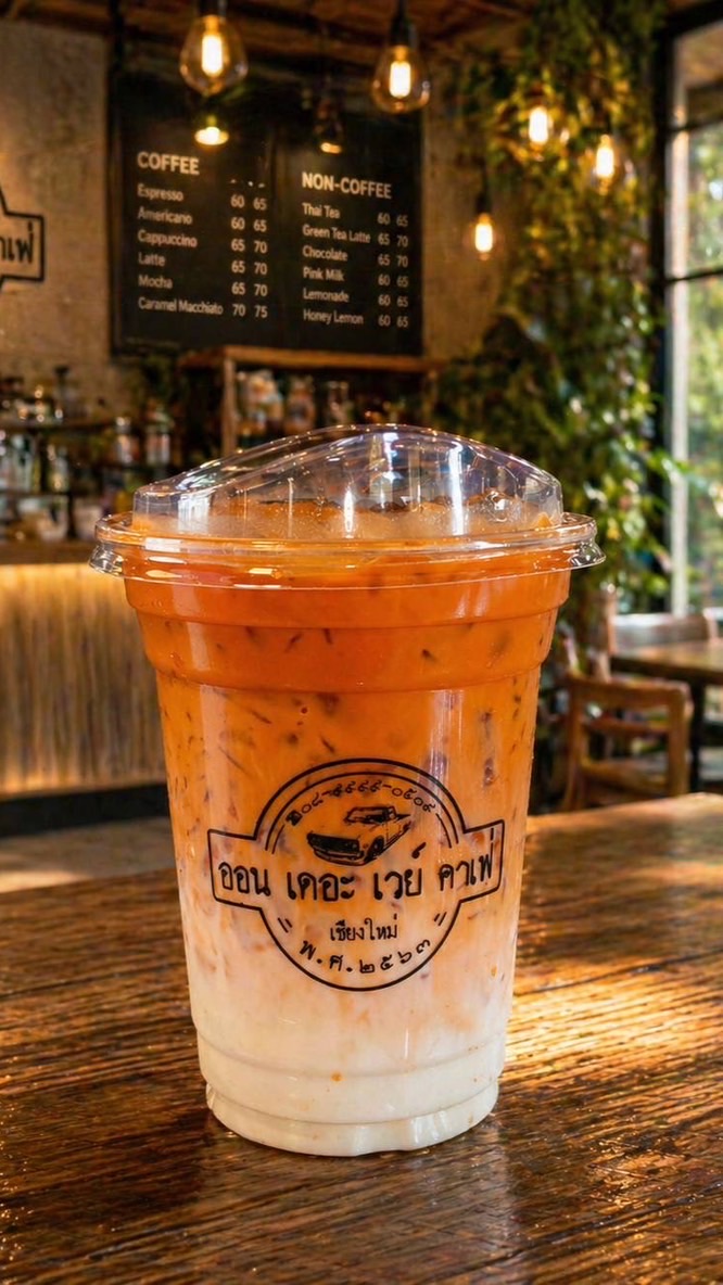 ออน เดอะ เวย์ คาเฟ่ เชียงใหม่ - โลตัส เจ็ดยอด