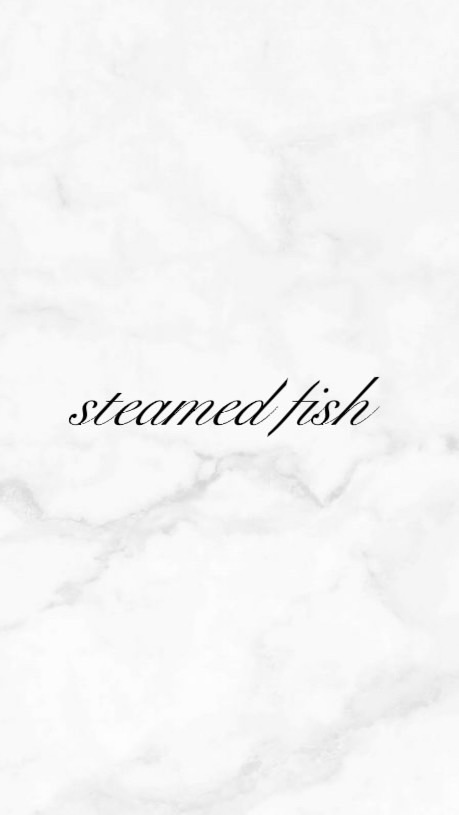steamed fish 小舖