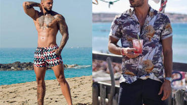 夏天到了準備衝海邊！陽光型男必學5招「海灘褲穿搭」，別讓肌肉白練了！