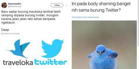 8 Twit Kocak Logo Burung Twitter & Traveloka, Bikin Senyum Kecut!