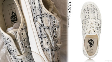 VANS x Barneys 粗毛呢「小香風」鞋款上市，高質感毛呢元素，優雅小姐姐必備！
