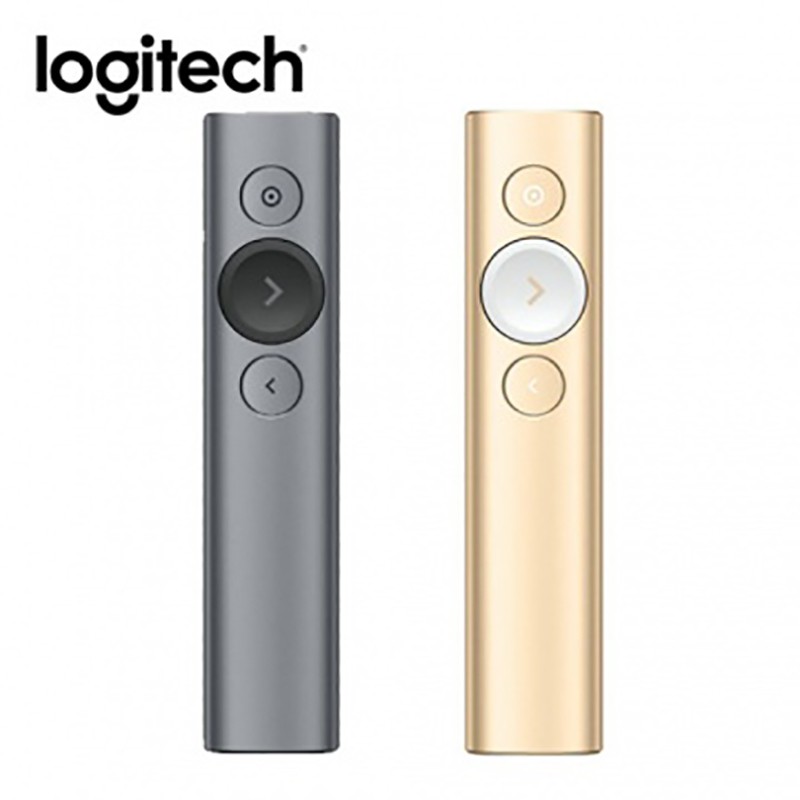 Logitech 羅技 SPOTLIGHT 簡報 遙控器 灰色 金色 全新開發票