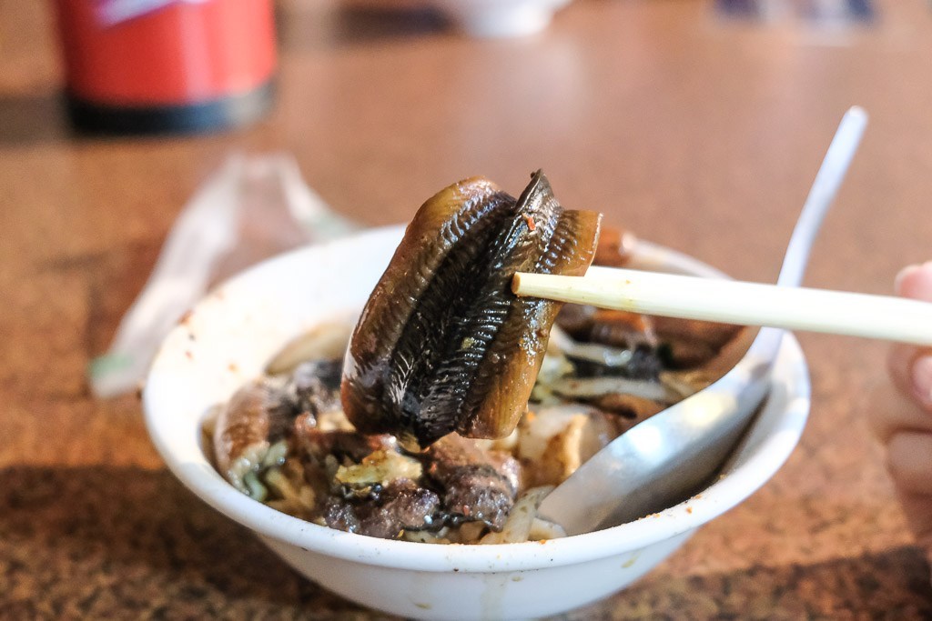 阿江炒鱔魚, 阿江鱔魚意麵, 生炒鱔魚意麵, 阿江鱔魚外帶, 台南民族路美食, 台南小吃