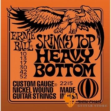 【缺貨】ERNIE BALL 2215 老鷹牌 鍍鎳 電吉他弦（10-52） 【ERNIE BALL進口弦專賣店/電吉他弦】