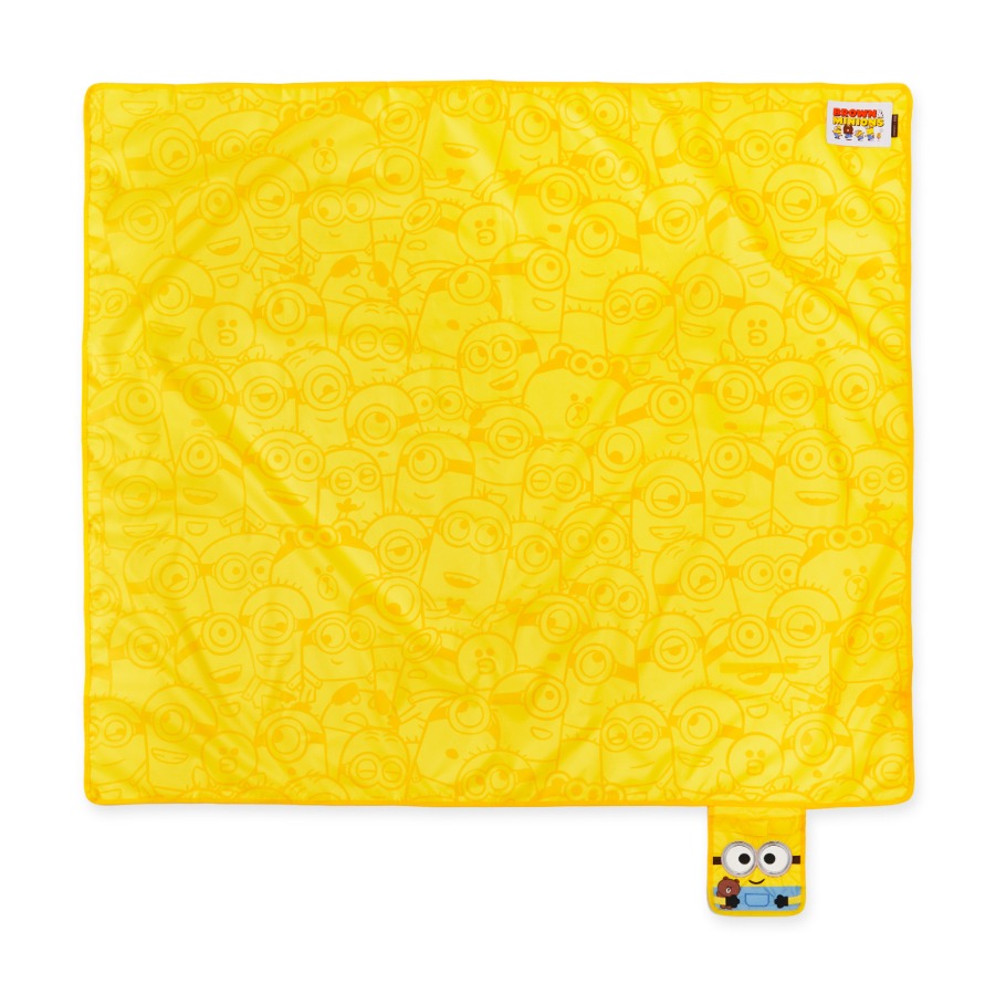 【LINE FRIENDS】B&F_MINIONS X BROWN & FRIENDS 野餐墊