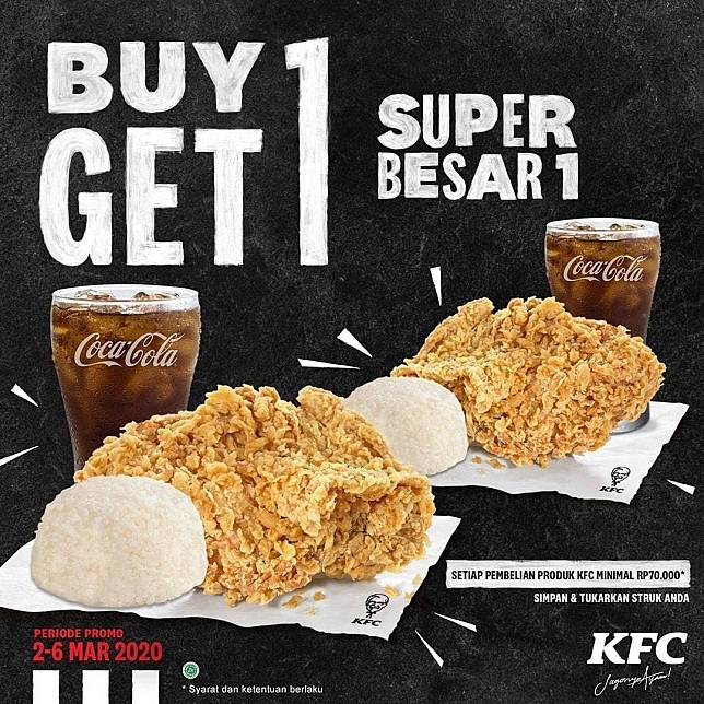 Salah satu penawaran yang menarik dari KFC