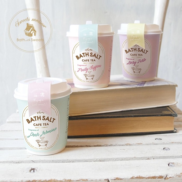 咖啡杯沐浴鹽