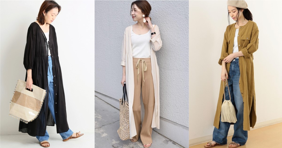 這個飄逸的穿搭感就對了！利用「長版開襟衫」簡單打造春夏的魅力造型