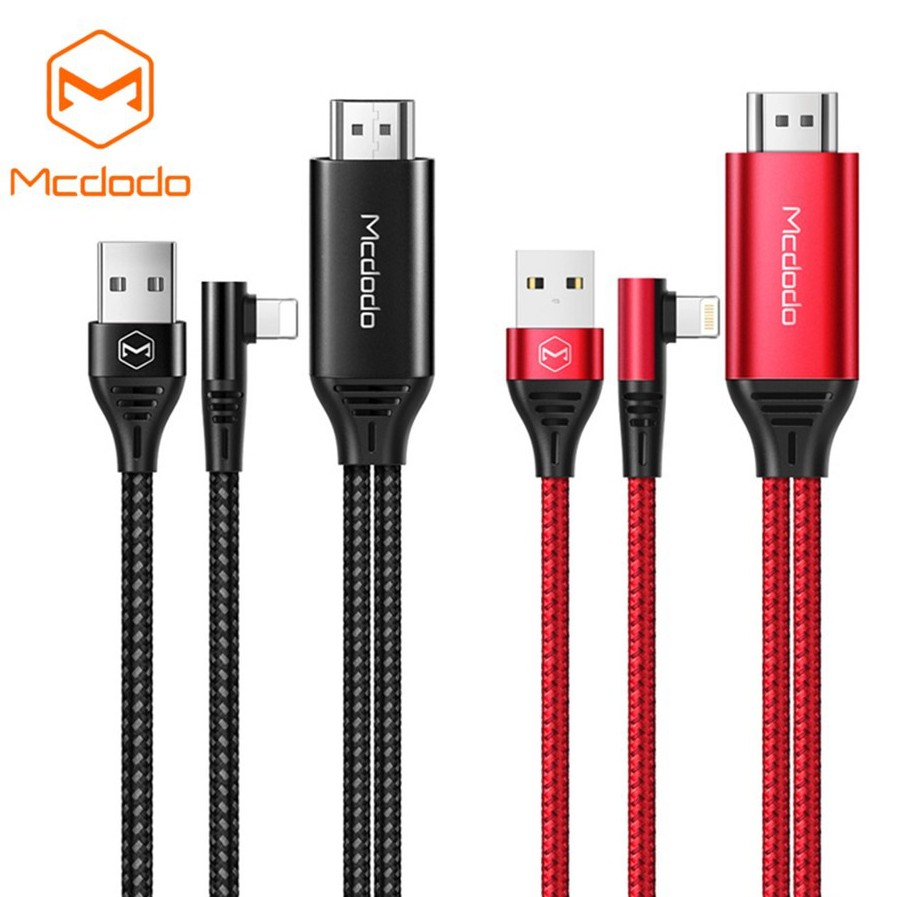 影音投放隨時隨地用大螢幕追劇 ●連接操作簡單Lightning設備連接到具備HDMI功能的電視、螢幕顯示器或投影機 ●多重防護有效避免外接訊號、磁場對視頻訊號，造成的干擾不黑屏閃退，畫質清晰 ●採用9