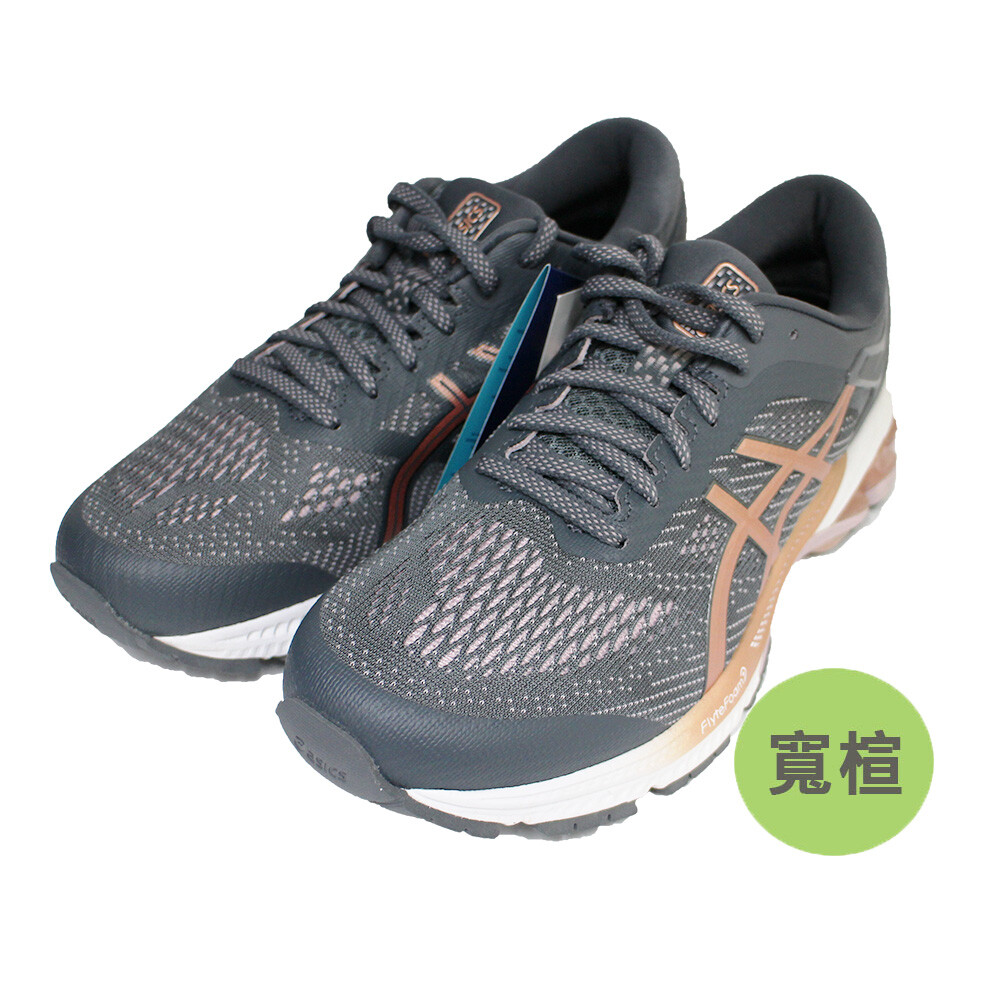 ASICS GEL-KAYANO 26 慢跑鞋 建議售價:NT4980 《特別適合低足弓、扁平足的使用者，且此款緩衝力加強，亦適合體重較重或受傷 特別需要避震的使用者》 GEL-KAYANO 26後腳