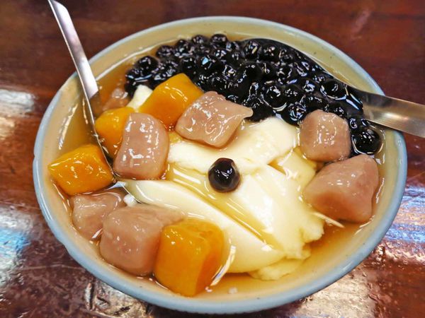 【台北豆花店】杉味豆花-古早味帶有焦香的豆花 【台北豆花店】杉味豆花-古早味帶有焦香的豆花