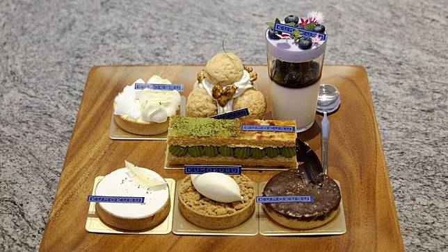 ▲這麼多的甜品，該挑哪一種好呢？（圖/雲山初露民宿）