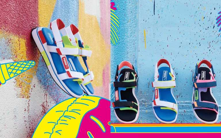  PUMA Future Rider 繽紛輕厚底涼鞋／2,480元（圖／品牌提供）