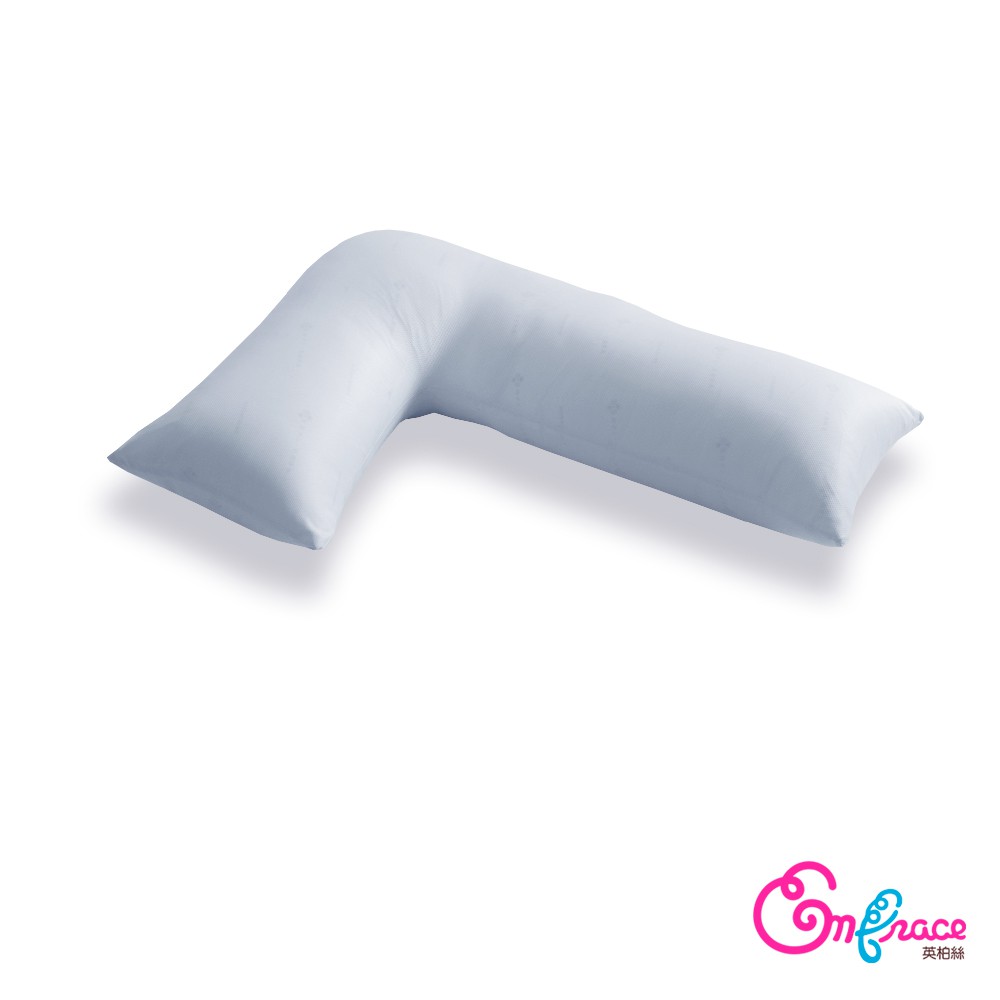 《Embrace英柏絲》L型翻身護理枕 吸濕快乾 側睡抱枕 哺乳枕 看護輔助枕 MIT台灣製