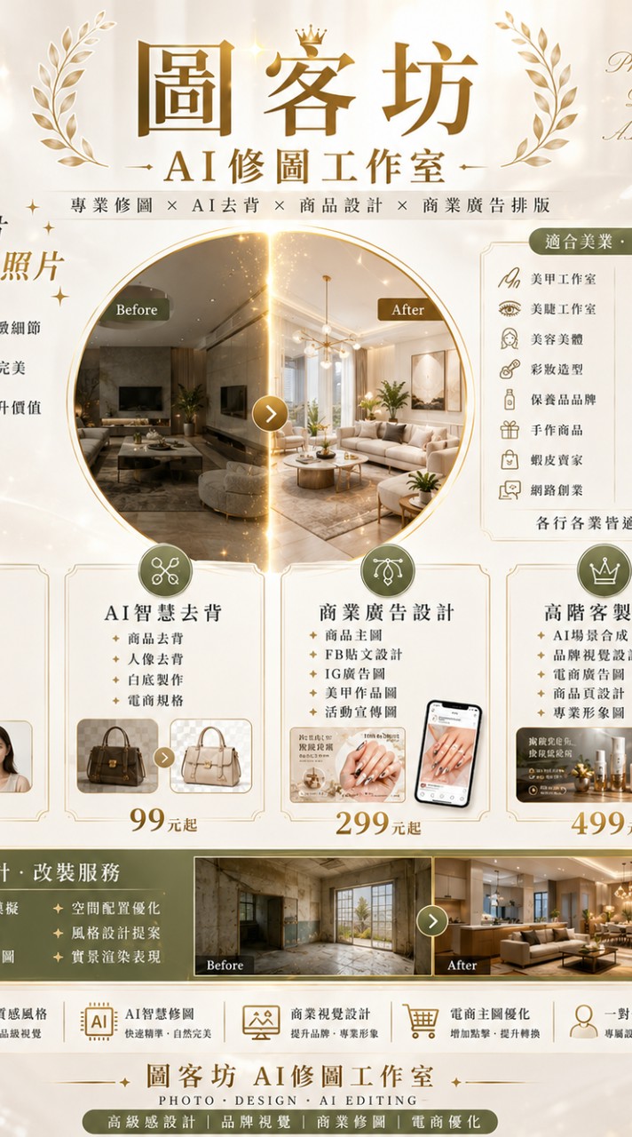 圖客坊AI修圖工作室