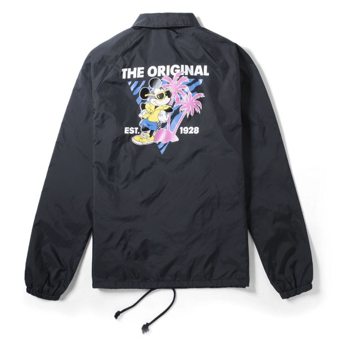 Vans x Disney 美版 Torrey COACH JACKET 聯名款 教練外套 (黑色) 化學原宿